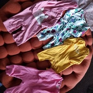 Baby Girl One Piece sets and play-n-sleep (2)